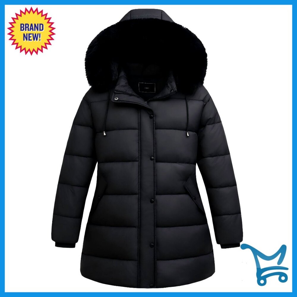Plus Size Down Coat Waterproof Windproof Detachab… - image 1